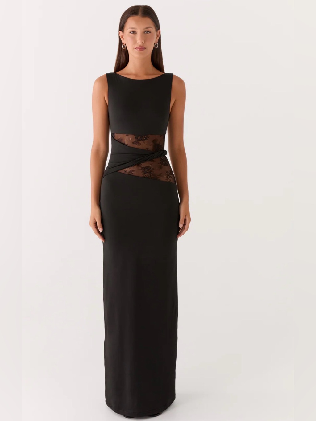 Peppermayo Black Karma Maxi Dress